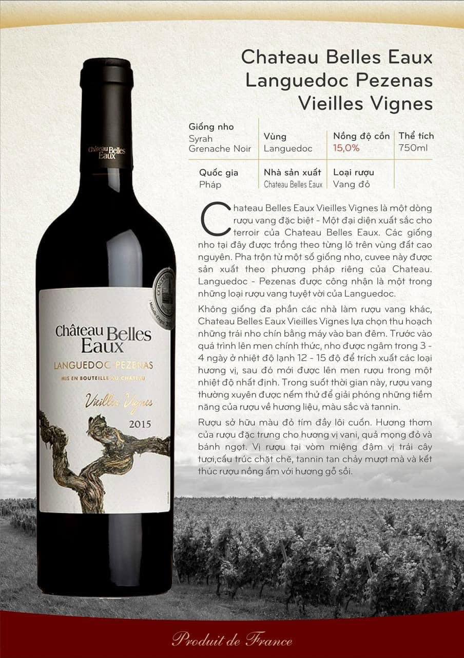 Châuteau Belles Eaux Vieilles Vignes -2